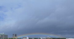 台風９号接近