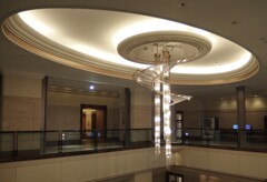 Star Gate Hotel シャンデリア