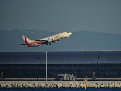 天津貨運航空出発！