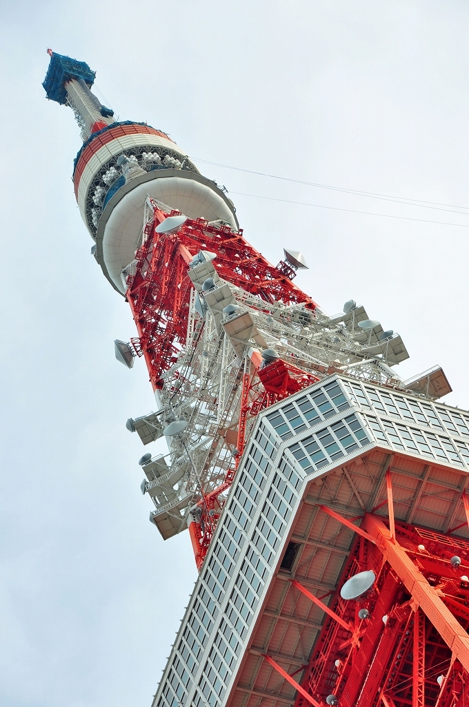 Top of tokyo tower
