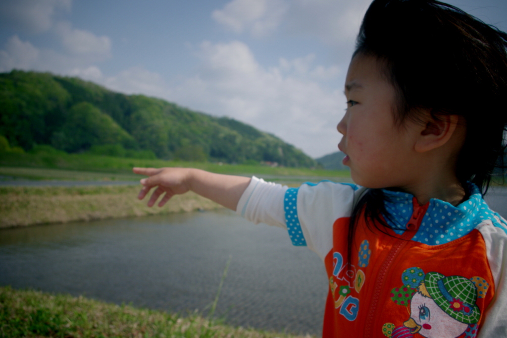 初夏の風に吹かれて。