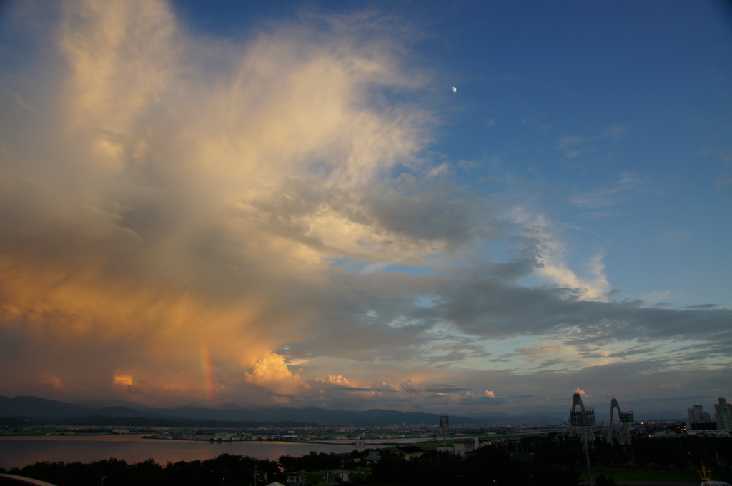 赤雲青空