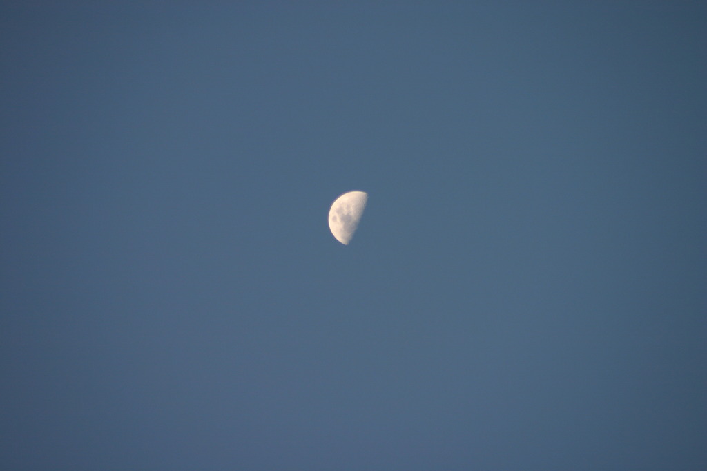 Down under half moon