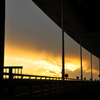 Gold on the bridge