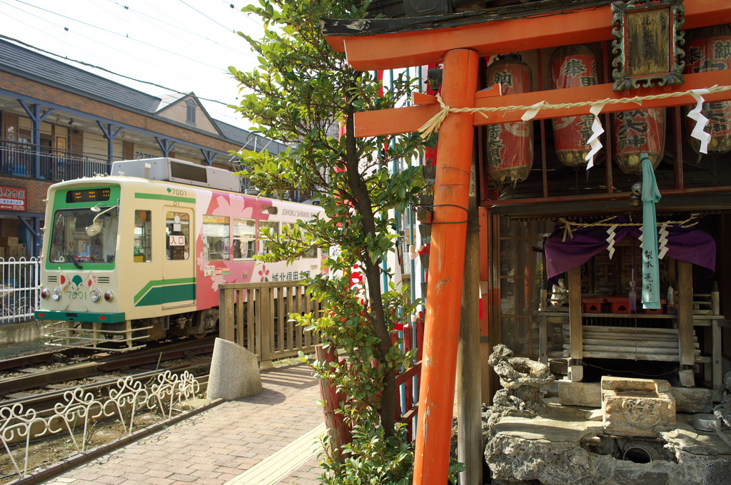 都電の走る風景