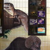恐竜壁画