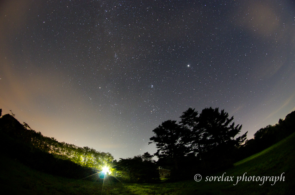 故郷の星空