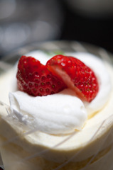 Fujiyaのイチゴケーキ