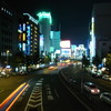 歩道橋から