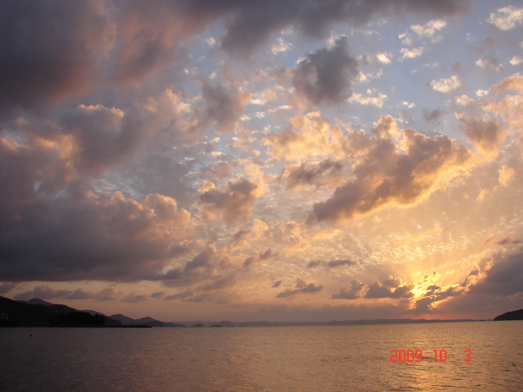 夕陽の隙間（DSC04455）