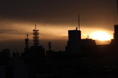 夕日２