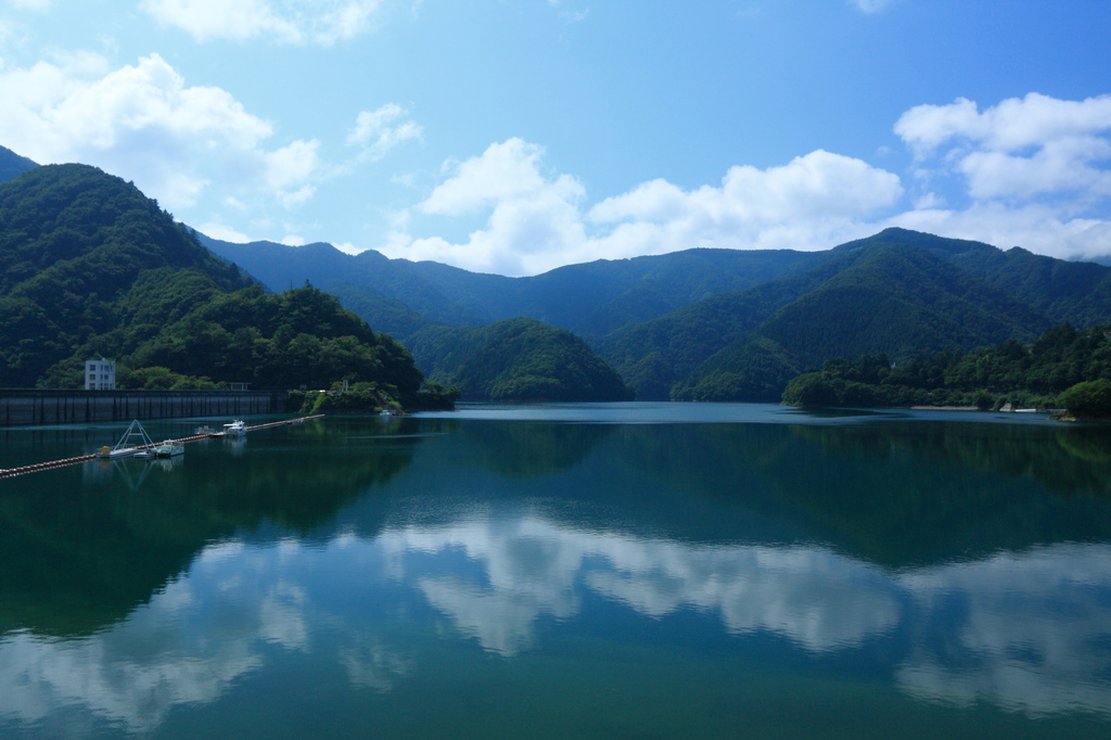 蒼い…