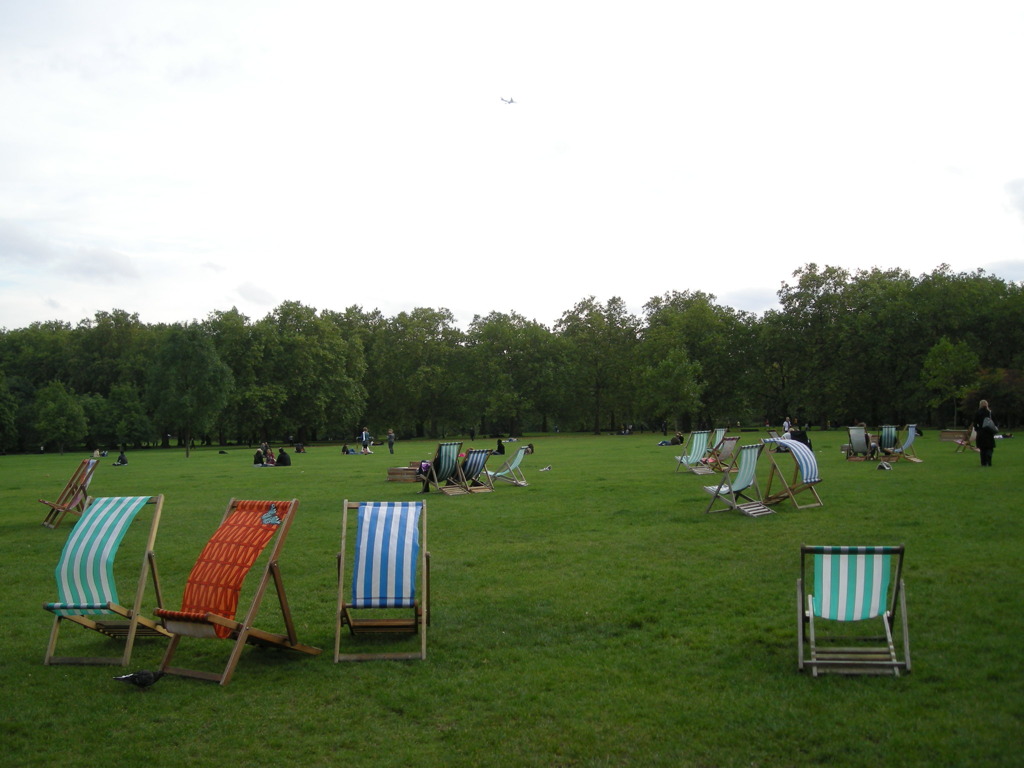 in the park