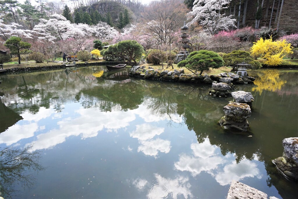 春の庭園散歩