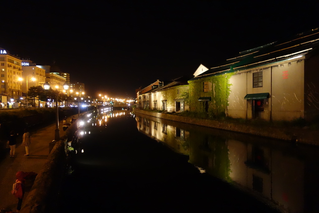 運河の夜