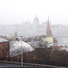 雪のブダペスト