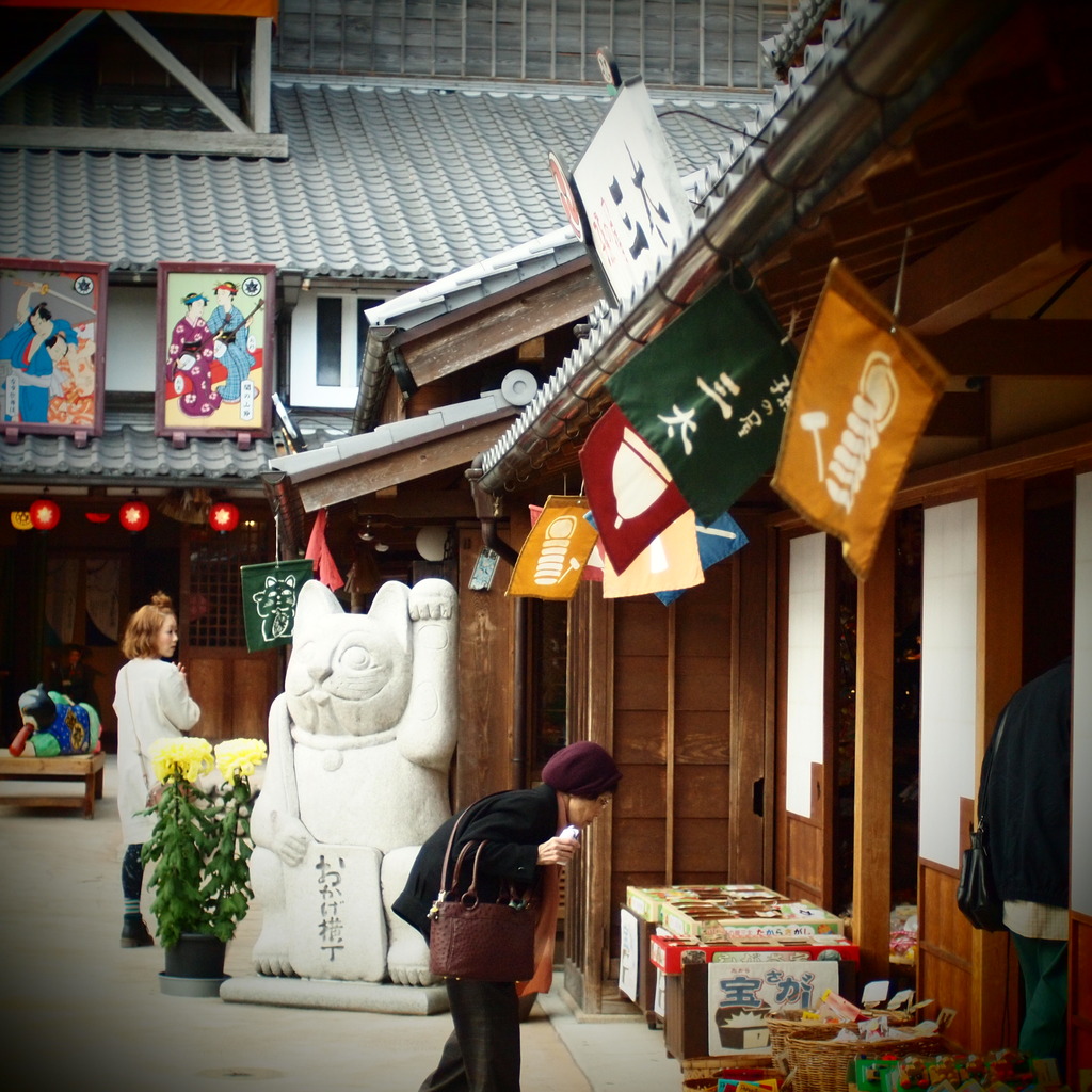 Welcoming cat