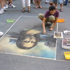 フィレンツェのストリート画家