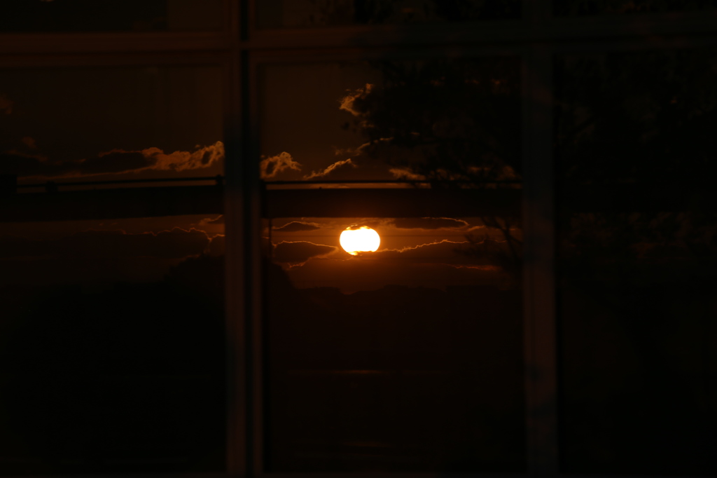 『ラソーラからの夕日』