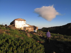 御嶽山の空