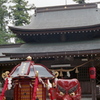 八坂神社と神輿と天狗と