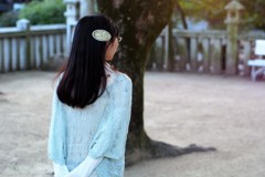 見つめる先