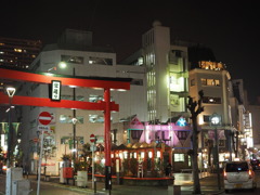繁華街の社