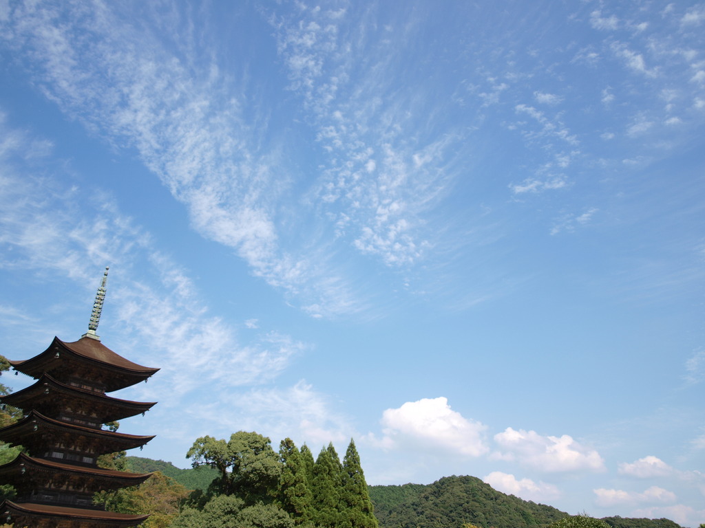 国宝と空