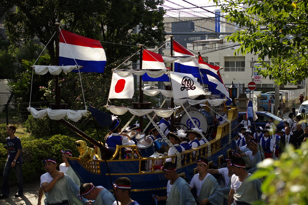 オランダ船（江戸町）