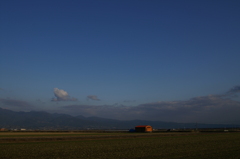 赤い小屋・・冬