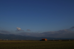 赤い小屋・・冬