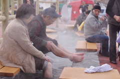 俺の足まっかじゃー　足湯105ｍ　Ⅱ