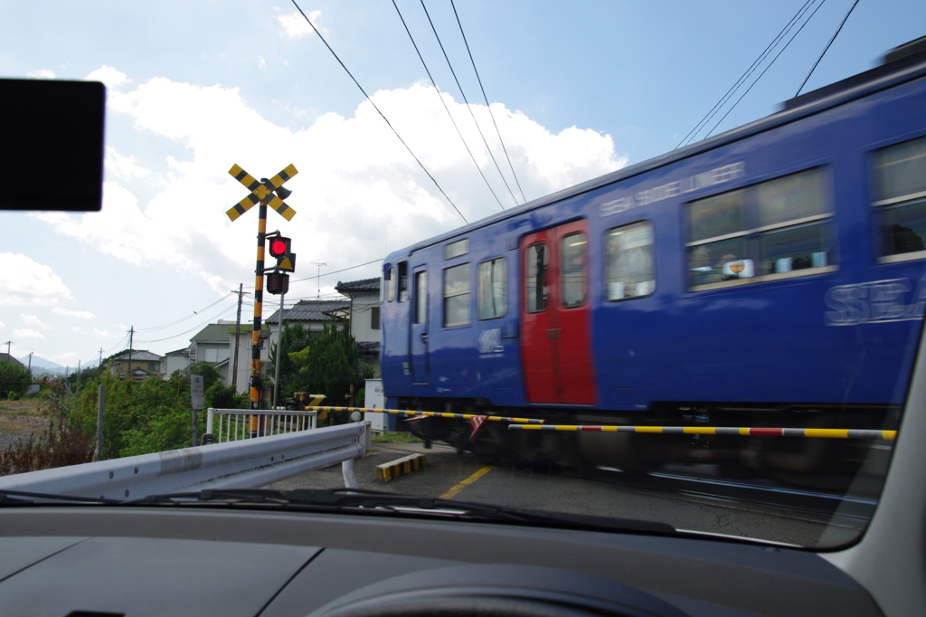 電車通過！