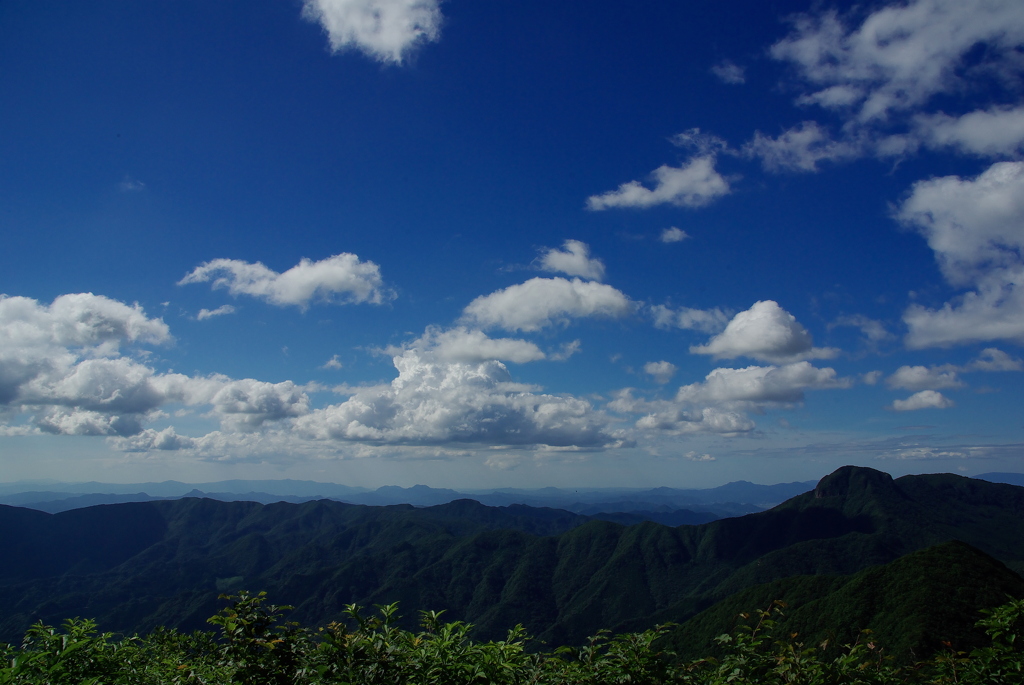 五家原岳より観る