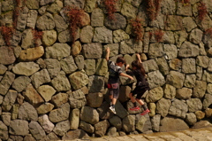 ロッククライミング？