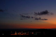 夕暮れ
