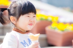 まーまーの笑顔