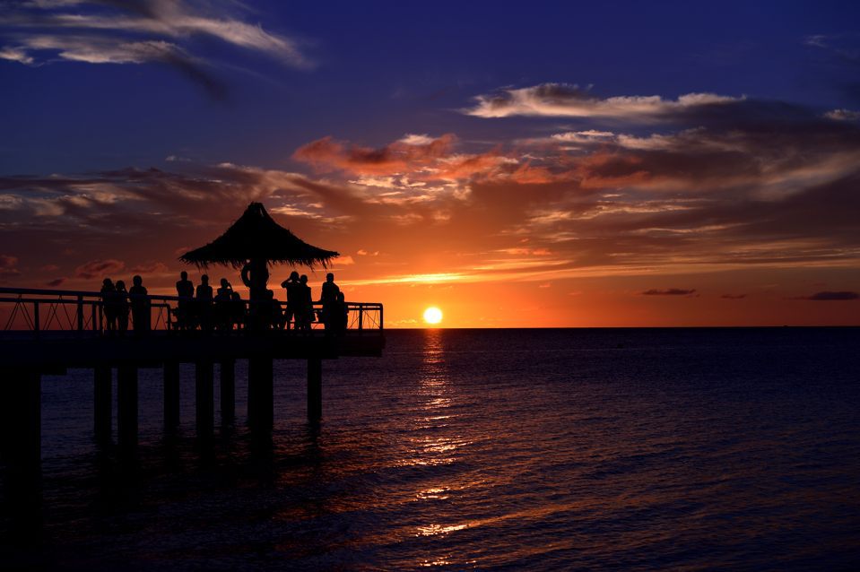 南島の夕日