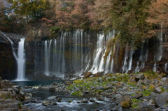 白糸の滝（曇り）