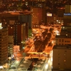 Night view of a white town　～south～