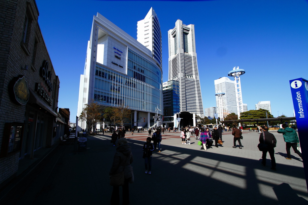 Around the first Yokohama Station