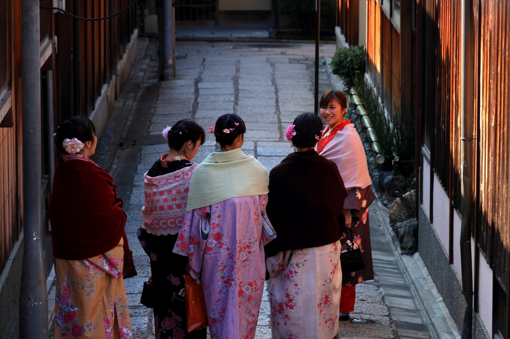 京の小路…