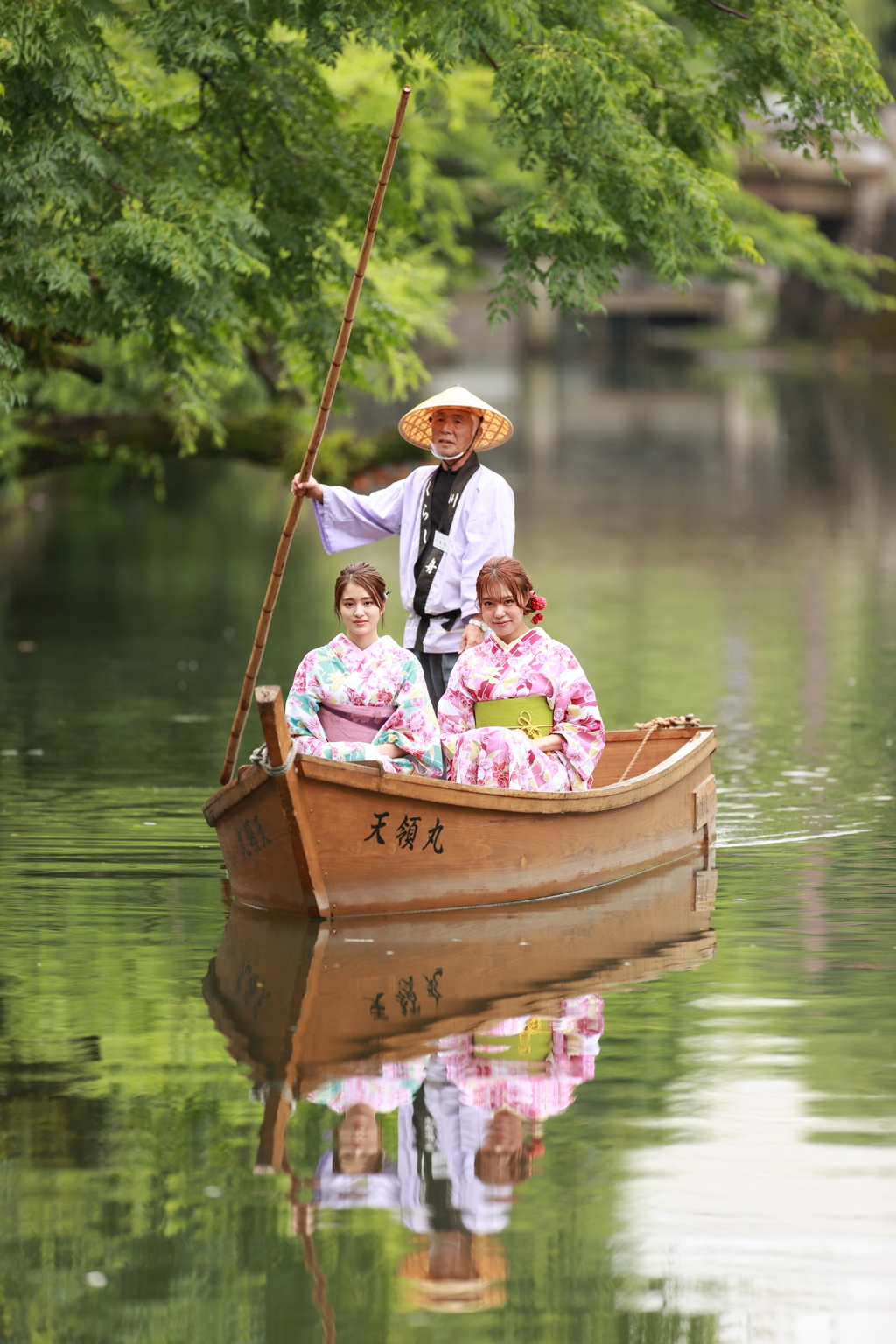 倉敷川船流し