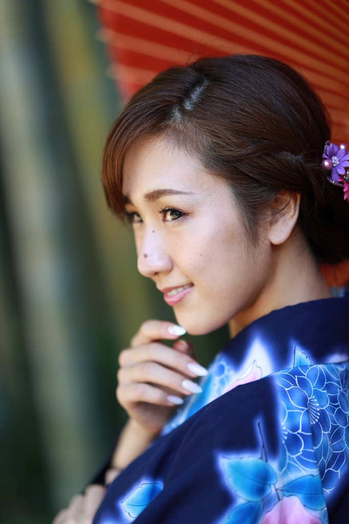 浴衣の女性