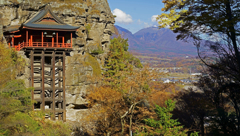 布引山釈尊寺 宮殿＆浅間山