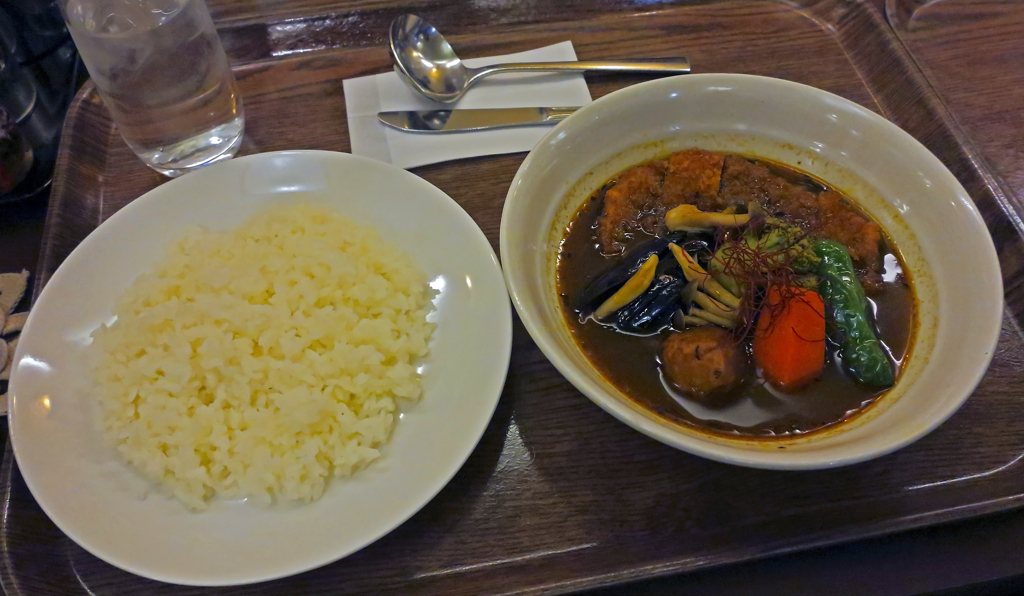 スープ・カツカレー