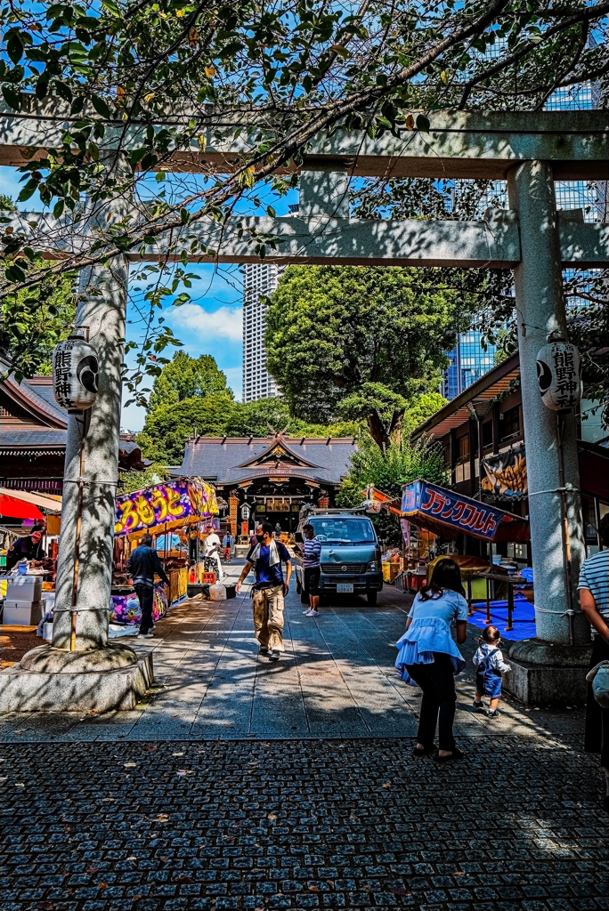 初めての祭り