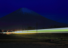 光の電車