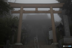 霧の御嶽神社＠御岳山