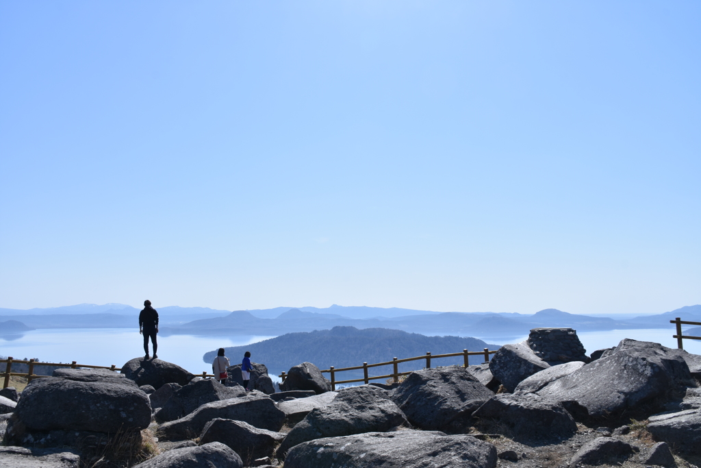 美幌峠より。